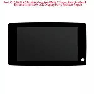 LQ102M5LX03A 용 새 정품 BMW 7 시리즈 뒷좌석 등받이 엔터테인먼트 AV LCD 디스플레이 부품 교체 수리