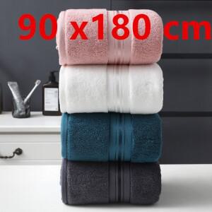라포식 90X180 cm 100% 이집트산 면 대형 목욕 타올과 페이스 타올은 흡수성이 뛰어나고 매우  여행용 및