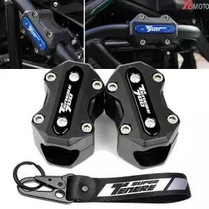 Tenere700 Yamaha 700 XTZ700 T7 Rally World Raid 오토바이 범퍼 가드 엔진 보호 블록 크래시 바