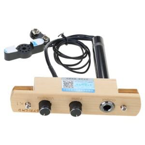 Cajon 드럼 사운드 홀 픽업, 6.35mm 출력 소켓, 마이크 전자 시스템, 쉬운 설치, 내구성