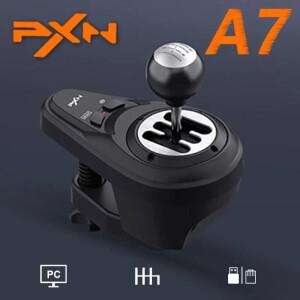 PXN A7 게임용 기어 시프터 핸드 브레이크 단추 및 변속 포함 하이 앤 로우 PC 윈도우 7 8 10/11 6 + 1 레