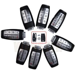 호환 창세기 G80 GV70 G60 2021 자동차 키 교체 하우징 용 쉘 Fob 케이스