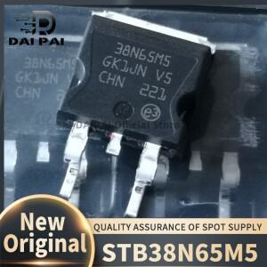 (10pcs-50pcs/Lot) 100% 새 원본 STB38N65M5 650V 30A SOT-263 칩셋