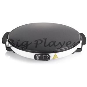 45Cm 직경 붙지 않는 핫 플레이트 크레페 메이커 피자 전기 및 팬케이크 3D 구형 표면
