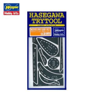 HASEGAWA TRYTOOL TP-3 (71103) 모델링 톱 세트 얇은 블레이드 정밀 굵은 톱니 톱날 대시 라인 게이지 제작