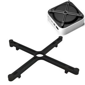 노트북 거치대 Mac Mini M4 Pro 전원 버튼 베이스 푸시 스위치 단순 스탠드 업데이트 버전