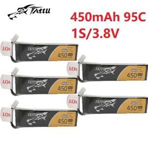 RC 헬리콥터 쿼드콥터 FPV 레이싱 드론 부품 3.8V 배터리용 PH2.0 플매트 카펫 러그가 포함된 TATTU 95C 1S