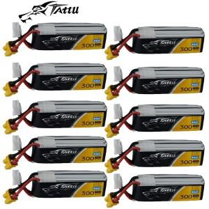RC 헬리콥터 쿼드콥터용  TATTU LiPo 배터리 FPV 레이싱 드론 부품 XT30 플매트 카펫 러그 포함 75C 300mAh