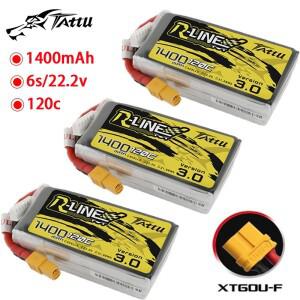 TATTU R-LINE 3.0 6S 22.2V Lipo 배터리 1400mAh 120C RC 헬리콥터 쿼드콥터 FPV 레이싱 드론 부품