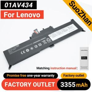 SUOZHAN 01AV434 15.2V 51WH 3355mAh 노트북 배터리 레노버 씽크패드 요가 370 X380 SB10K97591
