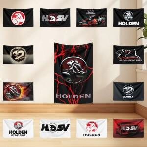 3x5ft H-Holden HSV 플래그 전문 자동차 바이크 오토바이 폴리에스테르 디지털 프린팅 배너 장식용 차고