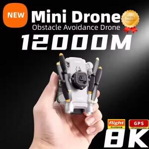 V30 신형 미니 소형 드론 4K 1080P HD 카메라 WiFi FPV 5면 장애물 회피 접이식 쿼드콥터 RC 헬리콥터 장난