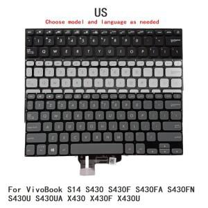 ASUS VivoBook S14 S430 새 미국 언어 백라이트 키보드