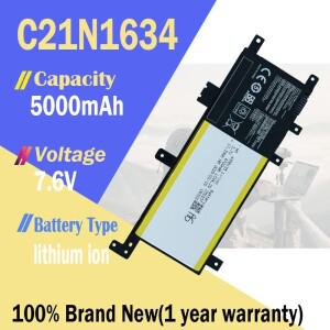 C21N1634 노트북 배터리 ASUS VivoBook 15 A580U R542U FL5900L FL8000L 7.6V 38Wh