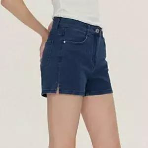 [하프클럽/]청반바지 데님 숏팬츠 옆트임 스판 여름 데일리 핫팬츠