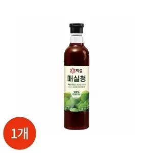 [셀러허브 식품]CJ 백설 매실청 1.025kg x 1개 (10702880)