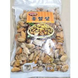 생활 맛깔지기 간식 수산물 홍합살 1K 냉동홍합살 냉동수산물 수앤서42