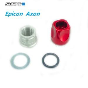 SR SUNTOUR Epicon Axon  다이얼 및 고정 너트 프론트 포크 댐핑로드 서스펜션 카트리지 조정