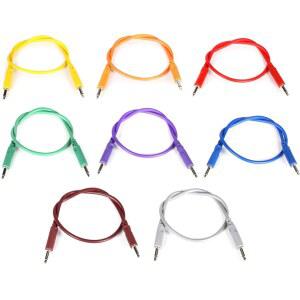 HOSA CMM-830 유로랙 패치 케이블 8팩 - 1피트(별도 색상)