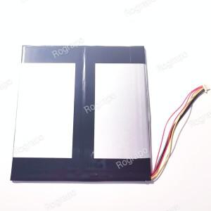 호환 Vankyo MatrixPad S20 태블릿 PC용 리튬 폴리머 배터리  5 선 플러그 축전지  3.8V  8000mAh