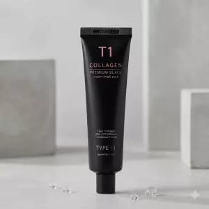 티원콜라겐 프리미엄 블랙 크림 마스크팩 60g