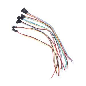 5Pcs GH1.25 Wt 래치 20cm 여성용 남성용 연장 케이블 26AWG 실리콘 JST GHR-15V-S SSHL-002T-P0.2 크림프