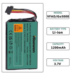 호환 Tomtom Go5000 4FL60 Pro 5250 트럭 AHA111008용 VFAD 배터리