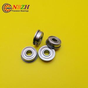 호환 NBZH Bearing10pcs 플랜지 부싱 볼 베어링 F606ZZ 6x17x6 Mm
