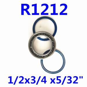 호환 한정  ABEC-3 R1212 2RS 스러스트 베어링 블루 고무 X 3/4 인치 산업용