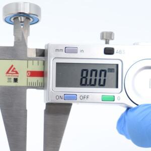 호환 FUSHI 698 2RS 베어링 블루 밀폐 8x19x6mm  ABEC-3 샤프트 볼 부품  취미 RC 자동차 트럭용 개 선택