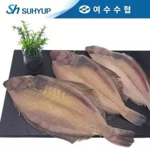 [수협중앙회][여수수협]남해안 손질 가자미 3미~4미 1.2kg이상