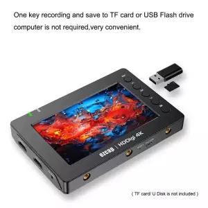 HDMI캡쳐보드 녹화 방송 Ezcap278 HDDigi 4K HDMI 오디오 비디오 캡처 카드 게임 레코더 스크린 일시 정지