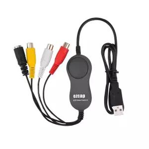 HDMI캡쳐보드 녹화 방송 EzCAP159 USB 20 오디오 비디오 캡처 카드 CVBS AV RCA S-비디오 V8 Hi8 DVD VHS D