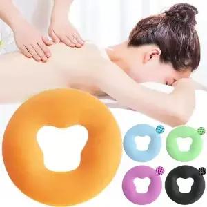 부드러운 실리콘 베개 스파 뷰티 패드 필름 살롱 페이스 마사지가없는 재사용 가능한 미끄럼 방지 릴렉스