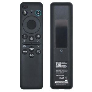 새로운 BN5901432A TM2360E 태양광 음성 리모컨 USBC 충전식 블루투스 삼성호환 20232024 네오 QLED 8K 스마트 TV HDR 울트라 HD - 블랙