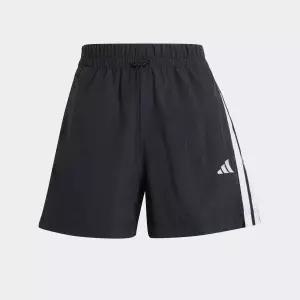 아디다스 오리지널스 Womens 에센셜 3S 라이프스타일 우븐 쇼츠 JE1309