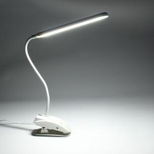 LED 클리핀 미니 집게 스탠드 화이트 탁상조명