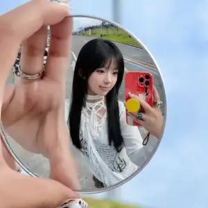 여행용볼록거울 미니거울 휴대용거울 샷 손거울 대거울 소형거울 여행 볼록거울 화장 손거울 반사경