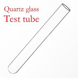 석영 유리 시험관  O.D. 20mm  L. 고온 내성 섭씨 1000 도