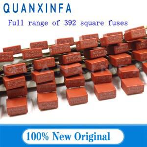 20PCS  392 사각 튜브 퓨즈 T500MA0.5A/T1A/1.25A/1.6A/2A/3.15A/4A/5A/6.3A/8A/10A/15A250V 천천히 보험