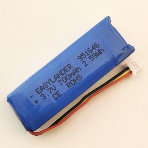 951646 스마트 헬멧 HJC 21B S7A-SP132 GPS용 3.7V 700mAh 충전식 리튬 이온 폴리머 배터리 Lipo