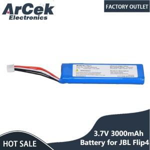 jbl호환 Flip4 모델 GSP87269301 블루투스 스피커용 1PCS 3.7V 3000mAh 교체 배터리 고용량 4