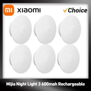 샤오미 미 나이트 3 버전 600mAh 충전식 모션 센서 조절 가능 밝기 스마트 휴먼 램프