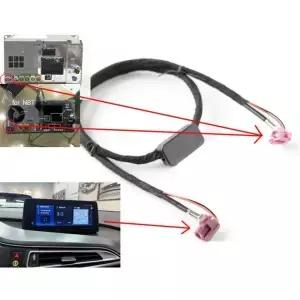 BMW NBT 용 EVO 비디오 케이블 LVDS 라인 Kabel 디스플레이 연결 9V 호스트 자동차 액세서리