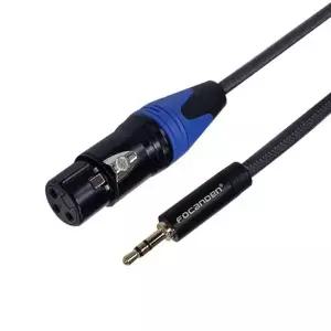 변환 수 스테레오 to 3핀 오디오케이블 암 캐논 케이블 3.5 1.5m 3.5mm XLR AUX
