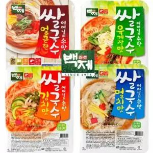 백제 쌀국수 멸치맛 김치맛 육개장맛 얼큰한맛 30개 컵라면