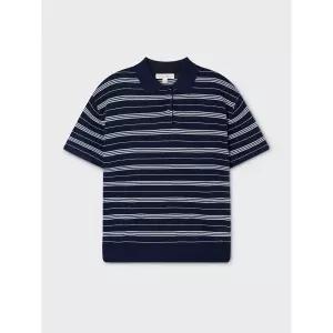 후아유 Multi Collar Short Sleeve Sweater / WHKAG2522F