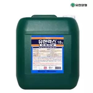 락스18kg 유한락스 레귤러 오리지날 말통 대용량살균 소독 18KG