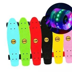 크루져 보드 LED 스케이트 숏보드 페니보드 56cm 크루져보드 스케이트보드