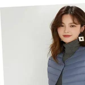 오리털패딩조끼 오리털경량패딩조끼 경량패딩조끼 여성용6컬러